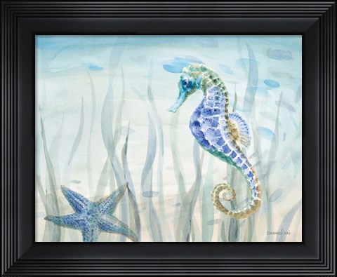 Framed Undersea Friends Print