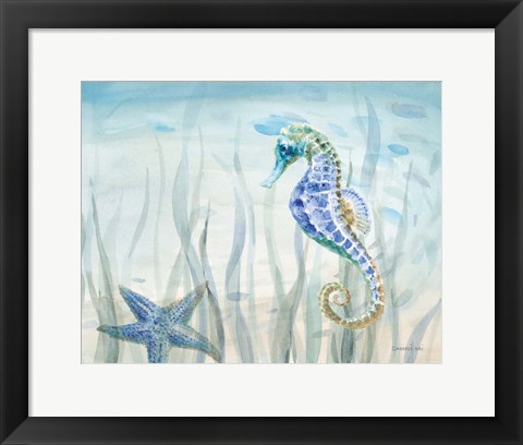 Framed Undersea Friends Print