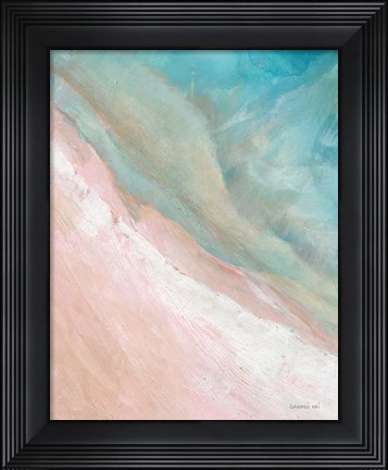 Framed Cove Diptych I Print