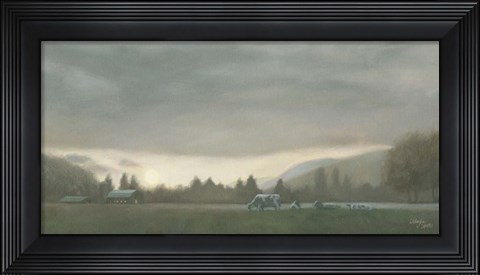 Framed December Landscape II Print