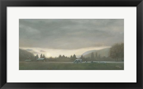 Framed December Landscape II Print