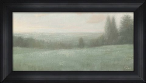 Framed December Landscape I Print