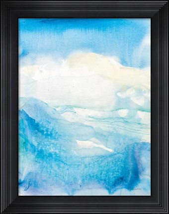 Framed Mountain Mist II Print