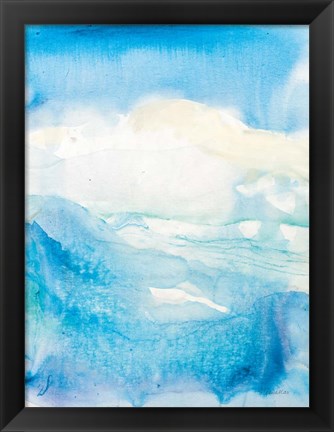 Framed Mountain Mist II Print