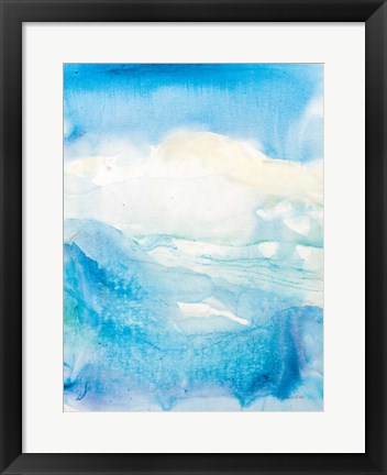 Framed Mountain Mist II Print