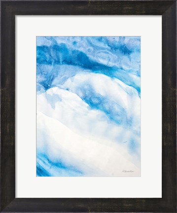 Framed Mountain Mist I Print