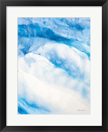 Framed Mountain Mist I Print