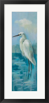 Framed Heron II Print