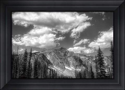 Framed Wyoming Blues Print