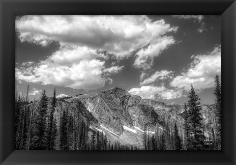 Framed Wyoming Blues Print