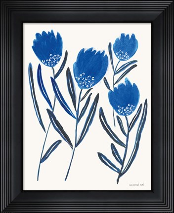 Framed Borrowed and Blue II Print