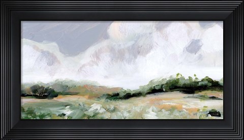 Framed Soft Summer Sky Print