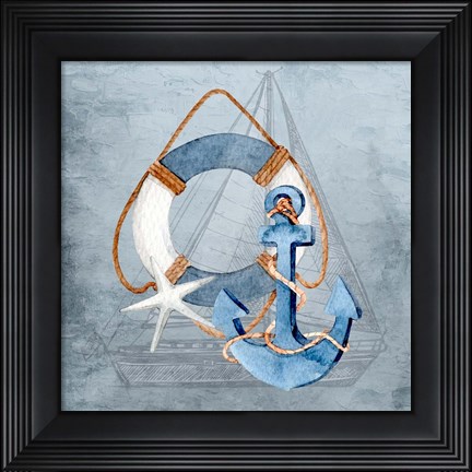 Framed On the Coast 2 Print