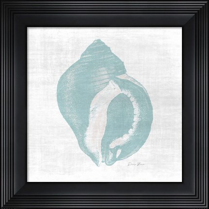 Framed Coastal Waters 1 V3 Print