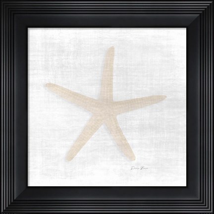 Framed Coastal Waters 2 V3 Print