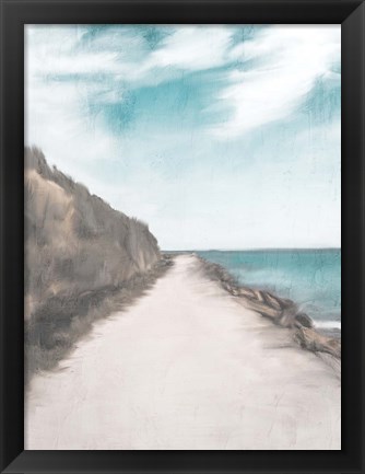 Framed Sandy Road Print