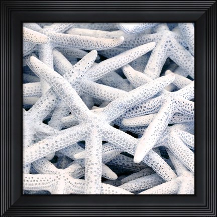 Framed Starfish Beach 3 V3 Print