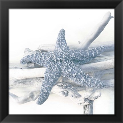 Framed Starfish Beach 5 V3 Print