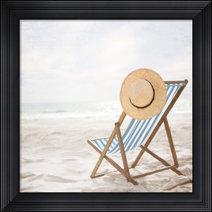 Framed Beach Peace Print