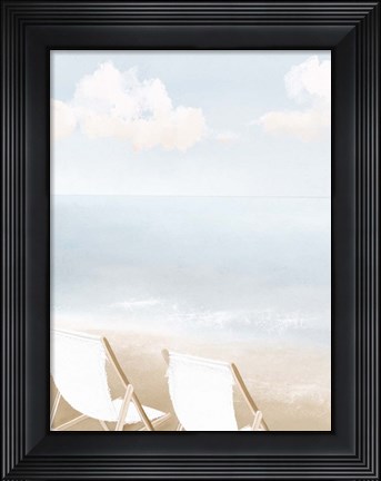 Framed Enjoying The View Print