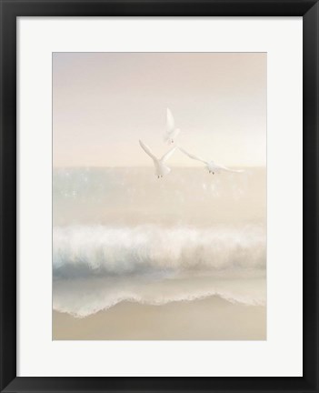 Framed Gulls Print