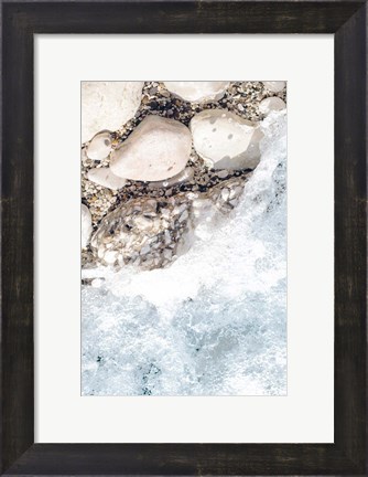 Framed Rocky Shore 1 Print