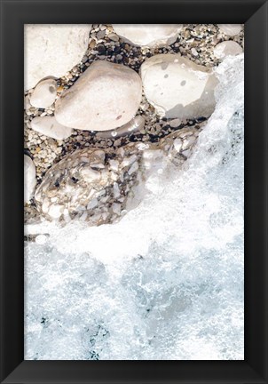 Framed Rocky Shore 1 Print