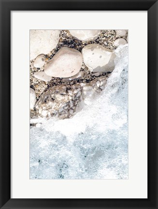 Framed Rocky Shore 1 Print