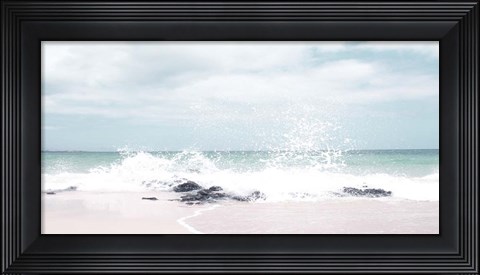 Framed Splash Waves Print
