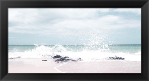 Framed Splash Waves Print