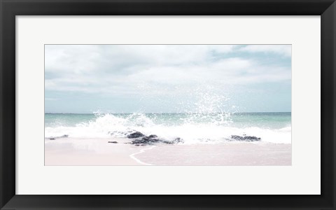 Framed Splash Waves Print