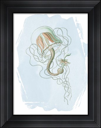 Framed Driftwood Calm 2 Print