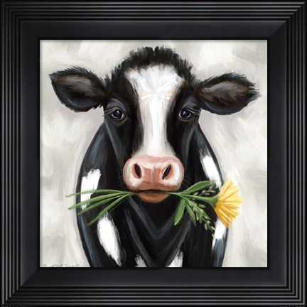 Framed Daisy II Print