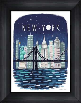 Framed New York Print