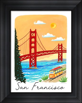Framed San Francisco Print