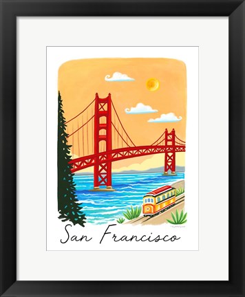 Framed San Francisco Print