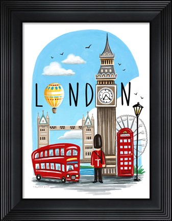 Framed London Print