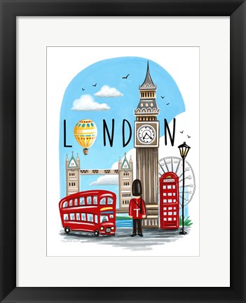 Framed London Print