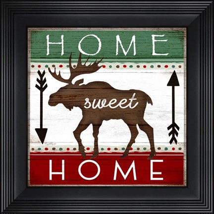 Framed Home Sweet Home Print