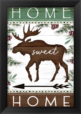 Framed Home Sweet Home Print