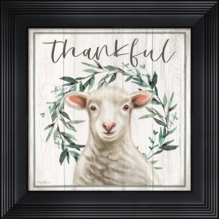 Framed Thankful Print