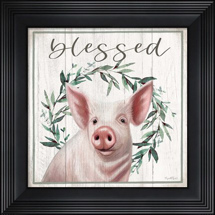 Framed Blessed Print