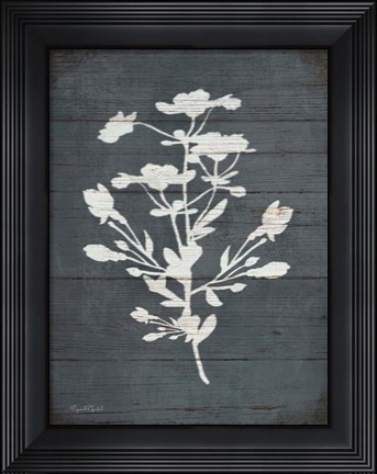 Framed Rustic Hearth III Print