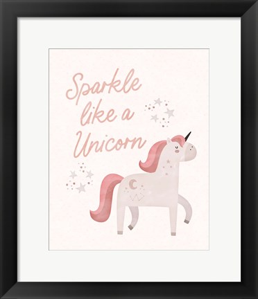 Framed Sparkle Print