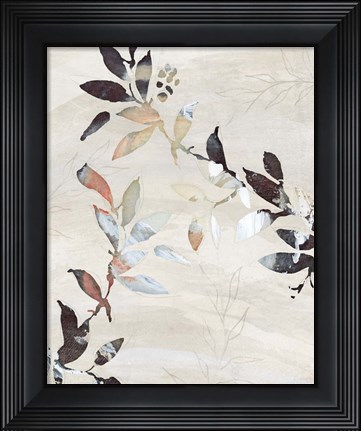 Framed Neutral Botanical VI Print