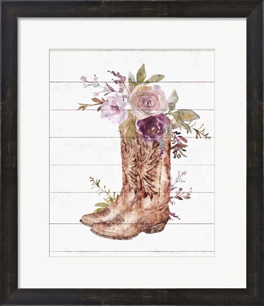 Framed Boots Print