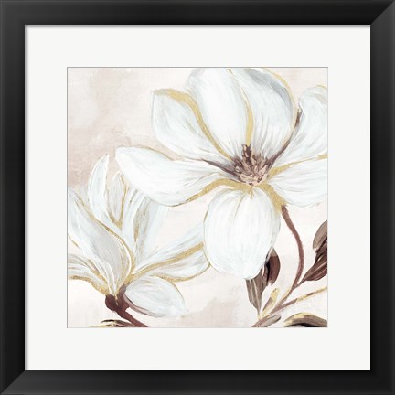 Framed Elegant Magnolia Print