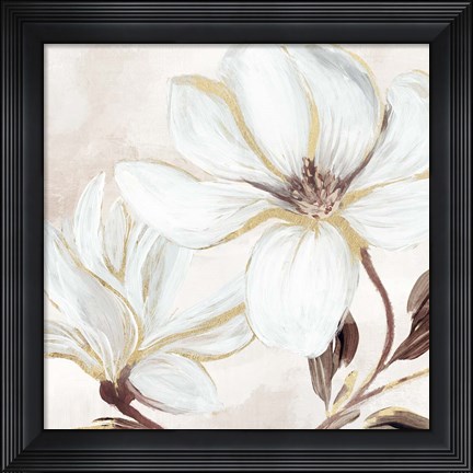 Framed Elegant Magnolia Print