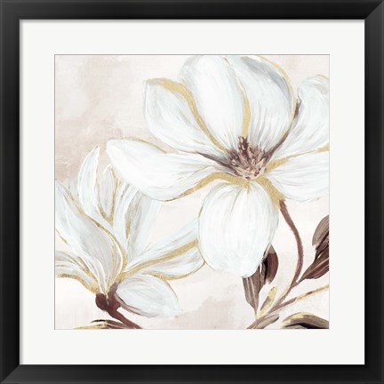 Framed Elegant Magnolia Print