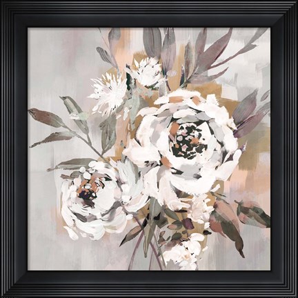 Framed Antique Rose II Print